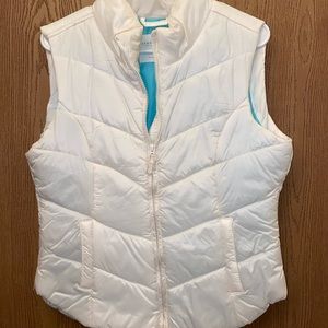 White winter vest